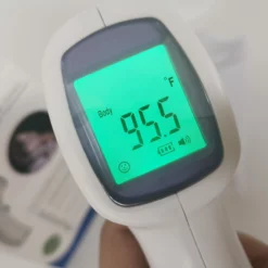 Digital Lcd Infrared Thermometer Non-contact Forehead Baby Adult Temperature USA 12 Pack -coffee Sales Store thermometer 3 scaled