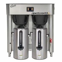 Wilbur Curtis OMGT16 Twin 6.0 Gallon 3 Ph Coffee Brewer With Transformer