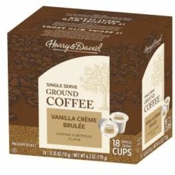 Harry & David Coffee Combo, Breakfast Blend, Vanilla Creme Brulee 2/18 Ct Boxes -coffee Sales Store vanillacremebruclee